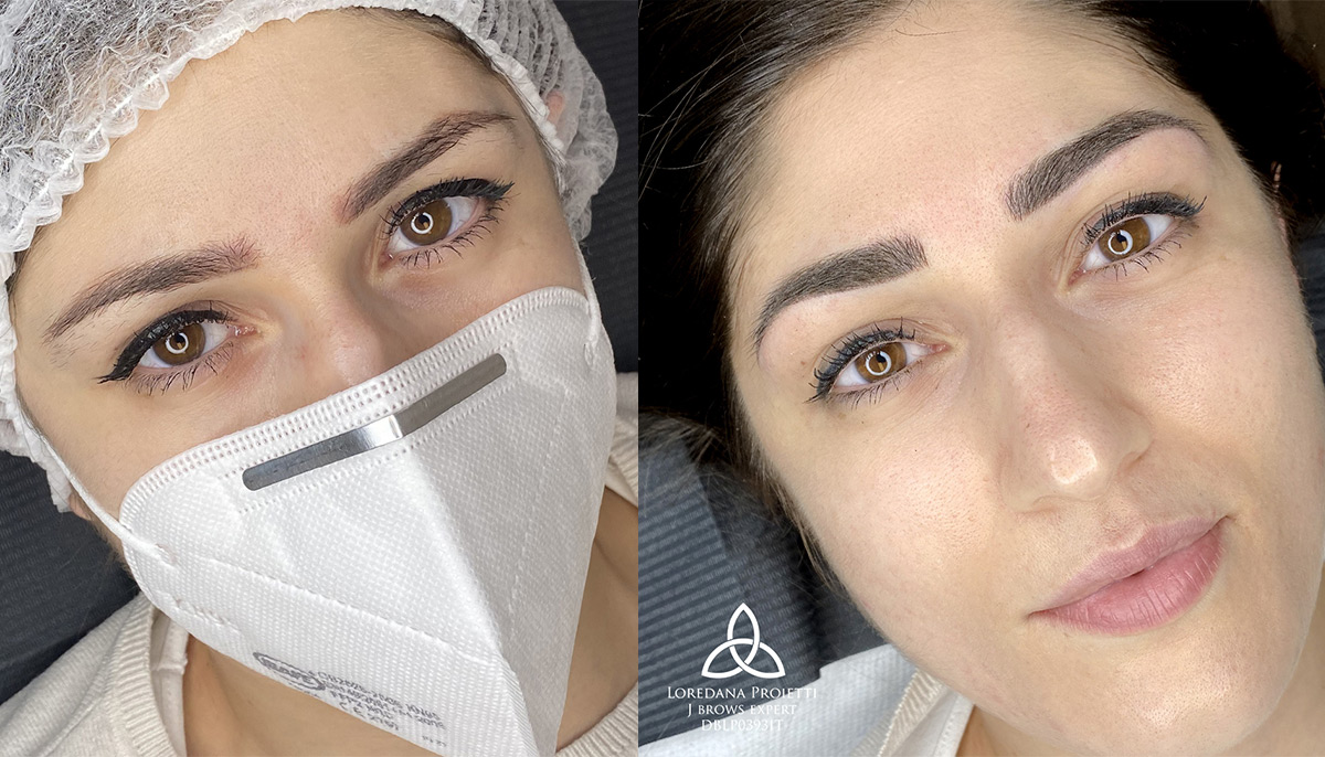 dermopigmentazione di cosa si tratta - esempio microblading
